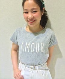 Chico | AMOUR刺繍T(Tシャツ/カットソー)