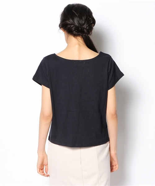 Chico（チコ）の「AMOUR刺繍T（Tシャツ/カットソー・レディース・ホワイト/グレー/ネイビー・FREE）」の10枚目の写真