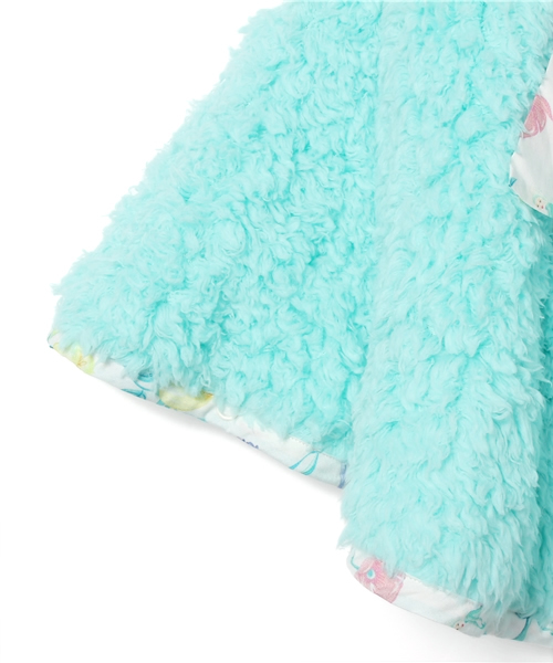 fafa（フェフェ）の「EVA | ポンチョ（ポンチョ・キッズ・ミント/ラベンダー・SMALL/MEDIUM）」の7枚目の写真