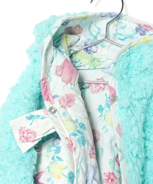 fafa（フェフェ）の「EVA | ポンチョ（ポンチョ・キッズ・ミント/ラベンダー・SMALL/MEDIUM）」の9枚目の写真