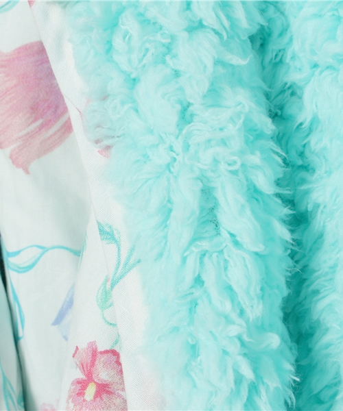 fafa（フェフェ）の「EVA | ポンチョ（ポンチョ・キッズ・ミント/ラベンダー・SMALL/MEDIUM）」の10枚目の写真