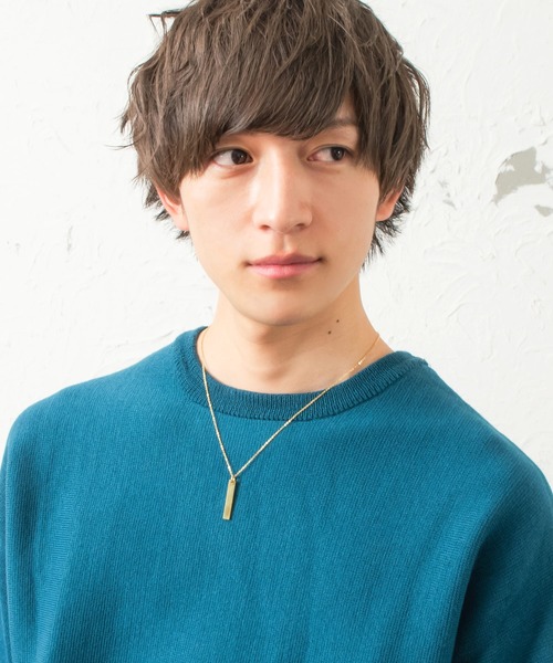 MinoriTY（マイノリティ）の「プレートスチールネックレス（ネックレス・メンズ・ブラック/シルバー/ゴールド/ピンクゴールド・45cm）」の6枚目の写真