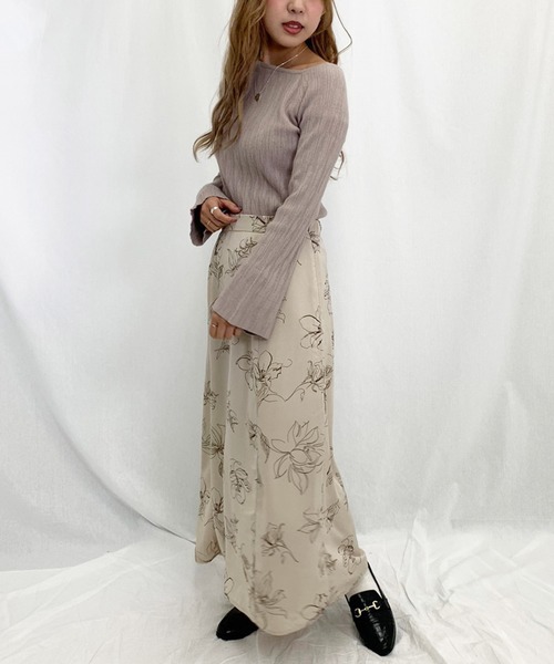 apres jour mignon(アプレジュールミニョン)の「クシュクシュワンショルニット【ZOZOTOWN限定アイテム】(ニット/セーター・レディース・ブラック/その他/モカ・フリー)」の17枚目の写真