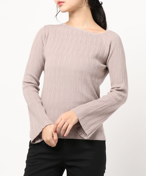 apres jour mignon(アプレジュールミニョン)の「クシュクシュワンショルニット【ZOZOTOWN限定アイテム】(ニット/セーター・レディース・ブラック/その他/モカ・フリー)」の20枚目の写真
