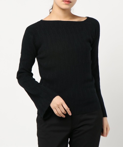 apres jour mignon(アプレジュールミニョン)の「クシュクシュワンショルニット【ZOZOTOWN限定アイテム】(ニット/セーター・レディース・ブラック/その他/モカ・フリー)」の21枚目の写真