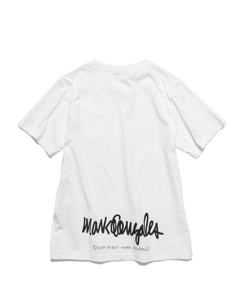 Mark Gonzales（マーク・ゴンザレス）の「MARK GONZALES/マークゴンザレス ポケットプリントTシャツ（Tシャツ/カットソー・キッズ・グレー/オフホワイト・L(150-160)/M(130-140)）」の10枚目の写真
