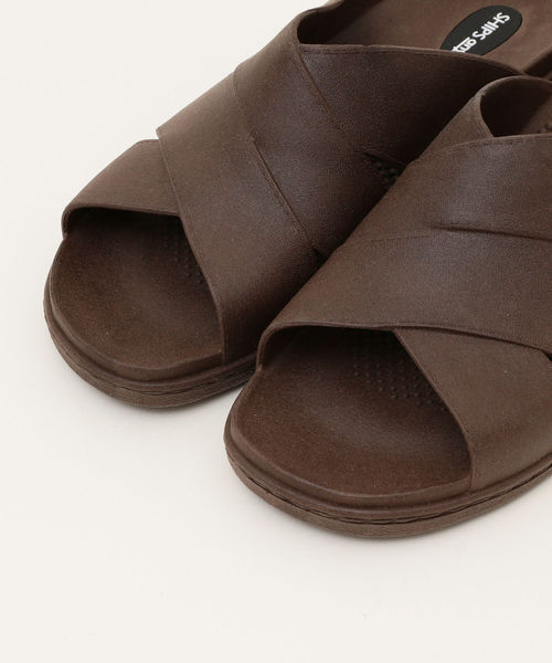 SHIPS any（シップス エニィ）の「SHIPS any×OKABASHI: 別注 MILAN サンダル（サンダル・メンズ・ブラック/ブラウン・MEDIUM/LARGE/X-LARGE）」の7枚目の写真