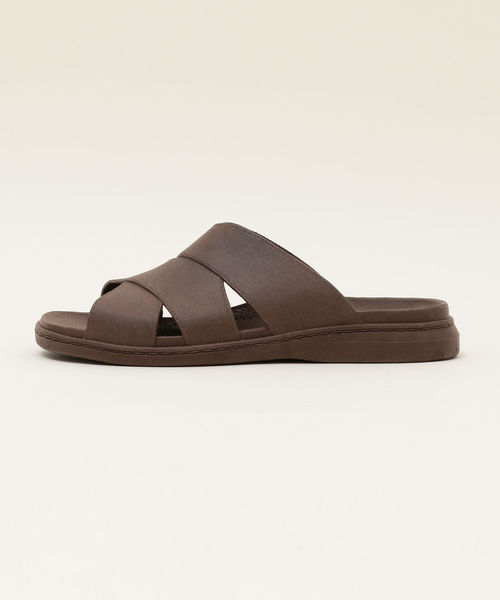 SHIPS any（シップス エニィ）の「SHIPS any×OKABASHI: 別注 MILAN サンダル（サンダル・メンズ・ブラック/ブラウン・MEDIUM/LARGE/X-LARGE）」の3枚目の写真