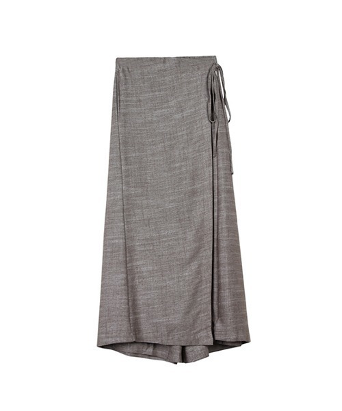 chuclla（チュクラ）の「【chuclla】Wide wrap linen pants sb-4 ex-101 chw1168（その他パンツ・レディース・モカ/ライトベージュ・FREE）」の10枚目の写真