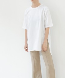 yuw | 【WEB先限定】ヘムロンＴＳＳ　887727(Tシャツ/カットソー)