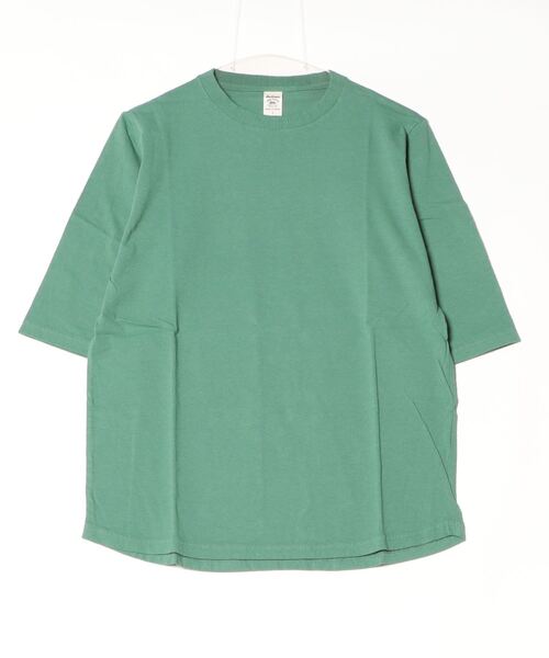 Jackman（ジャックマン）の「USA Cotton 1/2 Sleeve T-Shirt（Tシャツ/カットソー・メンズ・ブラック/ダークグレー/キナリ/イエロー/ブルー系その他/オリーブ/ホワイト/ベージュ/ダークパープル/スミクロ/ライトグレー/サンドグレー/ダークネイビー/サックスブルー/ケリーグリーン/サンドベージュ/ライラック/オフホワイト/ローズ/グリーン系その他2・LARGE/SMALL/MEDIUM/X-LARGE）」の13枚目の写真