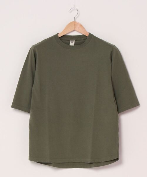 Jackman（ジャックマン）の「USA Cotton 1/2 Sleeve T-Shirt（Tシャツ/カットソー・メンズ・ブラック/ダークグレー/キナリ/イエロー/ブルー系その他/オリーブ/ホワイト/ベージュ/ダークパープル/スミクロ/ライトグレー/サンドグレー/ダークネイビー/サックスブルー/ケリーグリーン/サンドベージュ/ライラック/オフホワイト/ローズ/グリーン系その他2・LARGE/SMALL/MEDIUM/X-LARGE）」の12枚目の写真