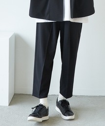 INNOCENT（イノセント）の「梨地 アンクルワイドテーパードパンツ（スラックス・レディース）」