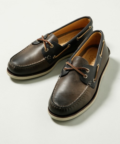 Sperry (スペリー)の「SPERRY/GOLD A/O 2-EYE CAMDEN(モカシン/デッキシューズ)」|ダークブラウン