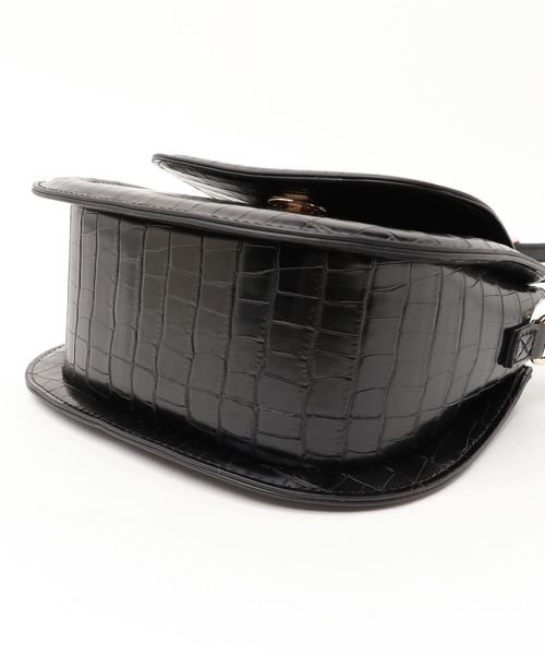WEGO（ウィゴー）の「WEGO/クロコ型押しミニショルダーバッグ（ショルダーバッグ・レディース・ブラック/ベージュ/ライトブラウン・FREE）」の17枚目の写真