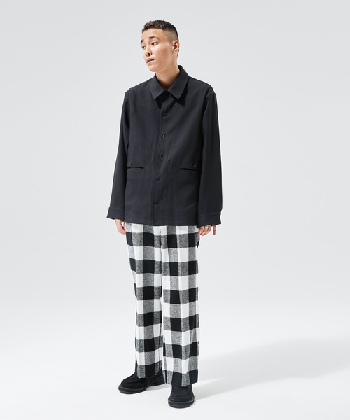 .efiLevol（エフィレボル）の「Shirt JKT STA-PRE（シャツ/ブラウス・メンズ・ブラック・2）」の2枚目の写真