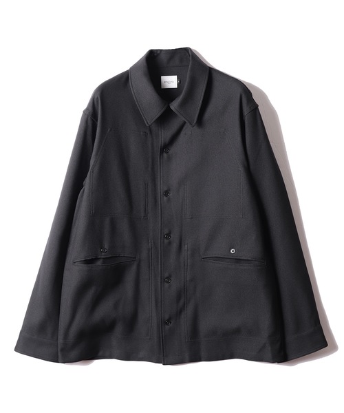 .efiLevol（エフィレボル）の「Shirt JKT STA-PRE（シャツ/ブラウス・メンズ・ブラック・2）」の5枚目の写真