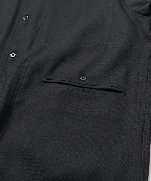 .efiLevol（エフィレボル）の「Shirt JKT STA-PRE（シャツ/ブラウス・メンズ・ブラック・2）」の7枚目の写真