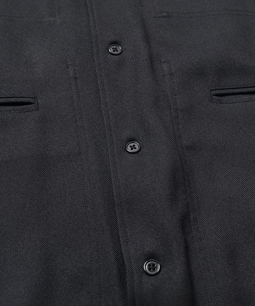 .efiLevol（エフィレボル）の「Shirt JKT STA-PRE（シャツ/ブラウス・メンズ・ブラック・2）」の8枚目の写真