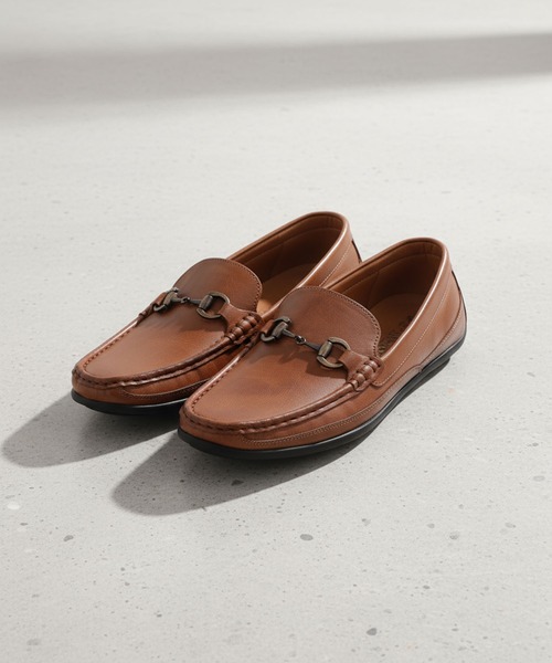 LASSU&FRISS(ラスアンドフリス)の「LASSU&FRISS 軽量ドライビングビットモカシンシューズ(モカシン/デッキシューズ・メンズ・ダークブラウン/ブラック/キャメル/ホワイト・42/41/43/44/40)」の4枚目の写真