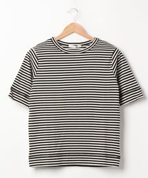 AMERICAN HOLIC | 5分袖切り替えカットプルオーバー(Tシャツ/カットソー)