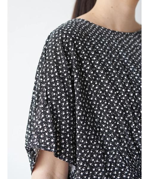 AMERICAN HOLIC(アメリカンホリック)の「2WAYウエストギャザーチュニック *〇(Tシャツ/カットソー・レディース・その他14/ブラック系その他/ドット・FREE)」の11枚目の写真