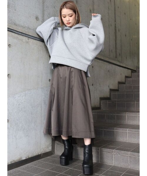 MURUA（ムルーア）の「ワイドベルトボリュームスカート（スカート・レディース・ダークグレー/ベージュ/その他1・FREE）」の22枚目の写真