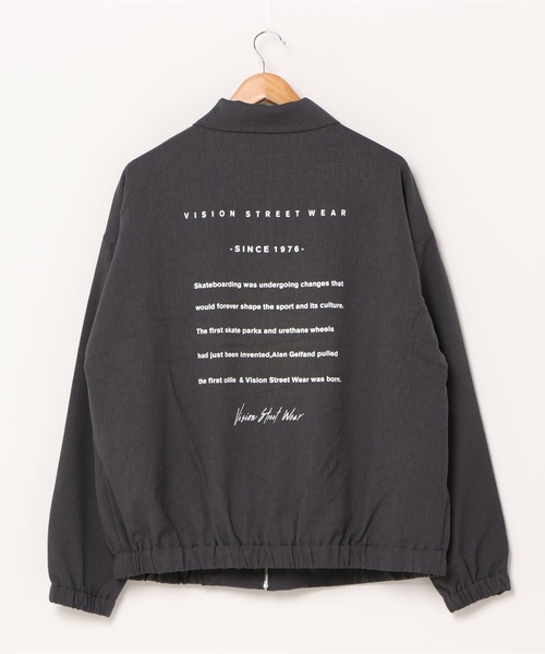 VISION STREET WEAR（ヴィジョンストリートウェア）の「VISION STREET WEAR　スウィングトップジャケット ハリントンジャケット（ブルゾン・メンズ・チャコール/ベージュ/チェック/その他・M/L/LL）」の19枚目の写真