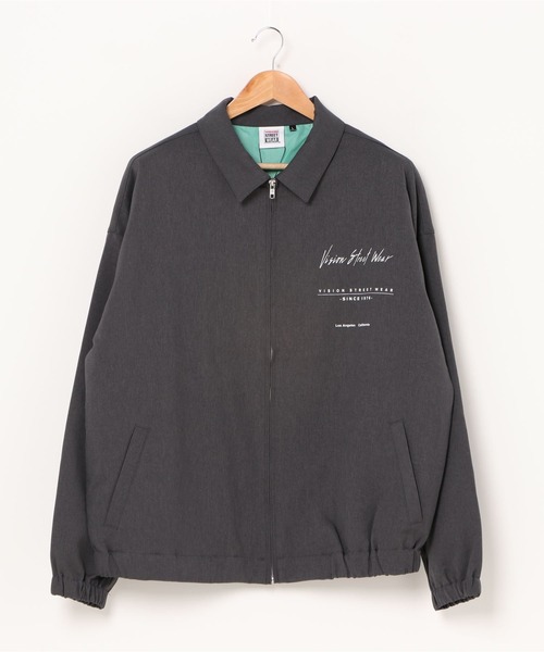 VISION STREET WEAR（ヴィジョンストリートウェア）の「VISION STREET WEAR　スウィングトップジャケット ハリントンジャケット（ブルゾン・メンズ・チャコール/ベージュ/チェック/その他・M/L/LL）」の18枚目の写真
