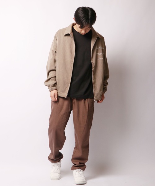 VISION STREET WEAR（ヴィジョンストリートウェア）の「VISION STREET WEAR　スウィングトップジャケット ハリントンジャケット（ブルゾン・メンズ・チャコール/ベージュ/チェック/その他・M/L/LL）」の16枚目の写真