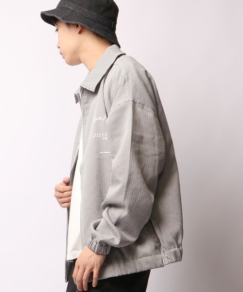 VISION STREET WEAR（ヴィジョンストリートウェア）の「VISION STREET WEAR　スウィングトップジャケット ハリントンジャケット（ブルゾン・メンズ・チャコール/ベージュ/チェック/その他・M/L/LL）」の11枚目の写真