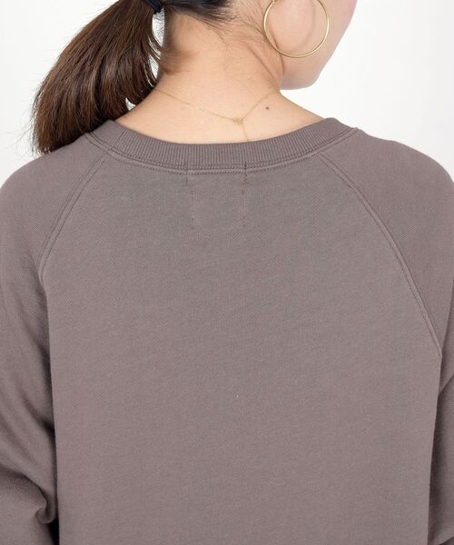 SHIPS（シップス）の「【WEB限定/SHIPS別注】FRUIT OF THE LOOM:スウェットワンピース◇（ワンピース・レディース・ブラック/ベージュ/オフホワイト/イエロー/ダークグレー・38/36）」の16枚目の写真