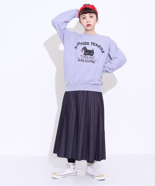 CHILD WOMAN（チャイルドウーマン）の「○ライトオンスデニム プリーツ  