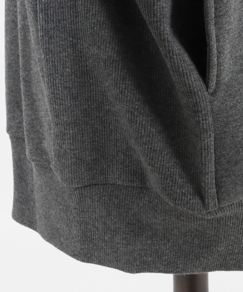 CAMBIO(カンビオ)の「msw805-Turtle Neck Loose Sweat Pullover プルオーバー(スウェット・メンズ・ブラック/ブラウン系その他/チャコール/キナリ・S/M/L)」の20枚目の写真