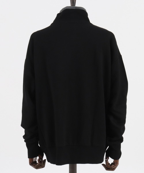 CAMBIO(カンビオ)の「msw805-Turtle Neck Loose Sweat Pullover プルオーバー(スウェット・メンズ・ブラック/ブラウン系その他/チャコール/キナリ・S/M/L)」の11枚目の写真
