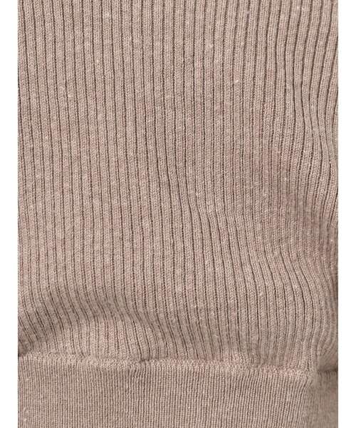 GYDA（ジェイダ）の「2WAYカシュクールリブニットTOPS（ニット/セーター・レディース・ブラック/ベージュ/グリーン・FREE）」の17枚目の写真