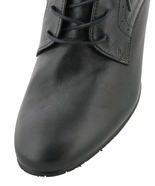 あしながおじさん（アシナガオジサン）の「〈あしながおじさん〉レースアップショートブーツ（ブーツ・レディース・ブラック/ダークブラウン/ブラウン・22.5cm/23.5cm/24.5cm/23.0cm/24.0cm）」の11枚目の写真