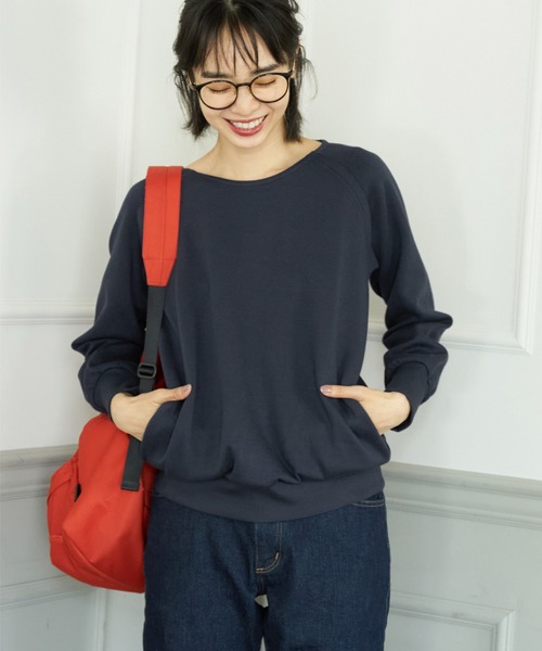 coca(coca)(コカ)の「\\新色登場//ポケット付きプルオーバー(その他トップス・レディース・ホワイト/ベージュ/ブラック/ネイビー/ブラウン/チャコールグレー・ONE SIZE/M/L)」の6枚目の写真