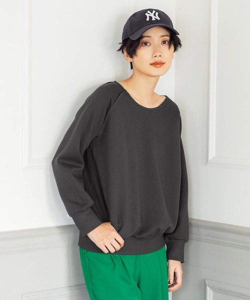coca(coca)(コカ)の「\\新色登場//ポケット付きプルオーバー(その他トップス・レディース・ホワイト/ベージュ/ブラック/ネイビー/ブラウン/チャコールグレー・ONE SIZE/M/L)」の1枚目の写真