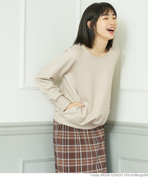 coca(coca)(コカ)の「\\新色登場//ポケット付きプルオーバー(その他トップス・レディース・ホワイト/ベージュ/ブラック/ネイビー/ブラウン/チャコールグレー・ONE SIZE/M/L)」の14枚目の写真