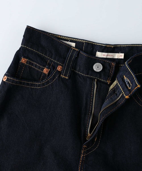 Levi's(リーバイス)の「【Levi's】「TYPE1」 バルーンレッグデニムパンツ(デニムパンツ・レディース・ノンウォッシュ・28inch/25inch/26inch/27inch)」の7枚目の写真