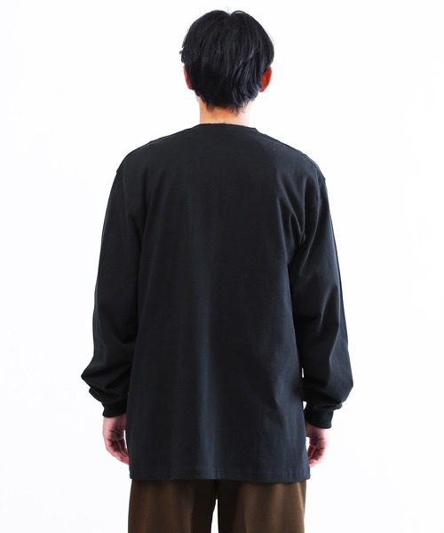 Carhartt（カーハート）の「Carhartt / カーハート Workwear Long-Sleeve Pocket T-Shirt 長袖Tシャツ ロンT（Tシャツ/カットソー・メンズ・グレー/グリーン/ネイビー/ダークブラウン/チャコールグレー/ブラック/モスグリーン/コバルトブルー/グリーン系その他/バーガンディー/ブルー/ホワイト・SMALL/MEDIUM/LARGE/X-LARGE/XX-LARGE）」の19枚目の写真