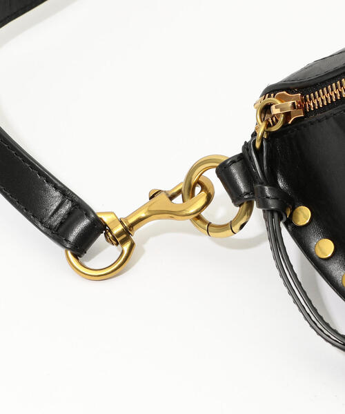 ISABEL MARANT SKANO スタッズ ミニボディバッグ ブラック ISABEL MARANT（イザベルマラン）の「ISABEL MARANT SKANO