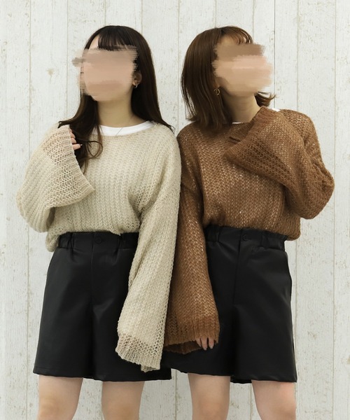 PairPair（ペアペア）の「フェイクレザーショートパンツ（その他パンツ・レディース・ブラック/ブラウン/アイボリー・FREE）」の17枚目の写真