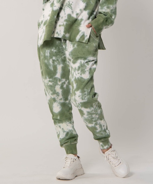 Op オーピー レディースタイダイ染めスウェットパンツ One Mile Wear ワンマイルウェア ルームウェア スウェットパンツ Ocean Pacific オーシャンパシフィック のファッション通販 Zozotown