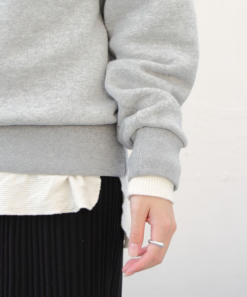 THE SHINZONE（ザ　シンゾーン）の「THE SHINZONE/シンゾーン　コモンスウェット　COMMON SWEAT（スウェット・レディース・ナチュラル/ライトグリーン/イエロー/ブルー/グリーン/レッド/ピンク/ホワイト/ネイビー/グレー/ブラック・FREE）」の17枚目の写真