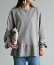 reca | 裾フリルプルオーバー(Tシャツ/カットソー)