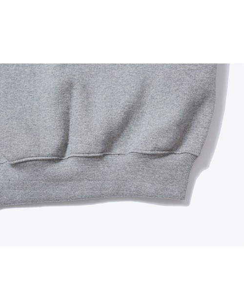muahmuah(ムーアムーア)の「A'GEM/9 × .kom『muah muah/ムーアムーア』OVERFIT WAPPEN MTM/韓国ブランド オーバーフィット ワッペン MTM スウェットシャツ トレーナー(スウェット・レディース・ブラック/グレー/インディゴブルー/ベージュ/カーキ/アイボリー・FREE)」の22枚目の写真