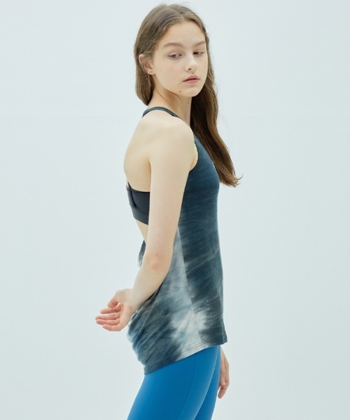 CIENNA（シエナ）の「【CIENNA 】スリーブレス バックオープンブラトップ / BACK OPEN BRATOP SLEEVELESS（スポーツグッズ・レディース・チャコール/カーキオリーブ/ロイヤルブルー/パープル・LARGE/SMALL/MEDIUM）」の13枚目の写真