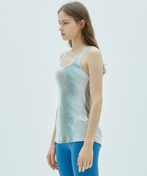 CIENNA（シエナ）の「【CIENNA 】スリーブレス バックオープンブラトップ / BACK OPEN BRATOP SLEEVELESS（スポーツグッズ・レディース・チャコール/カーキオリーブ/ロイヤルブルー/パープル・LARGE/SMALL/MEDIUM）」の19枚目の写真